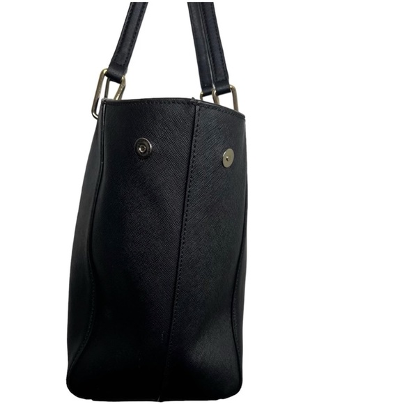 DKNY Tote Bag black with gold hardware. Authentic. Like new!! - Picture 3 of 8